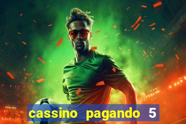 cassino pagando 5 reais no cadastro